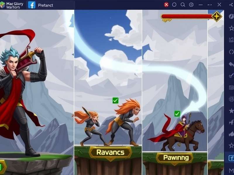 Mace Glory Elite Warriors Character Classes